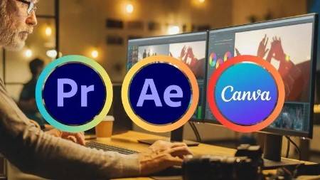 Social Media Video Editing: Premiere Pro After Effect Canva