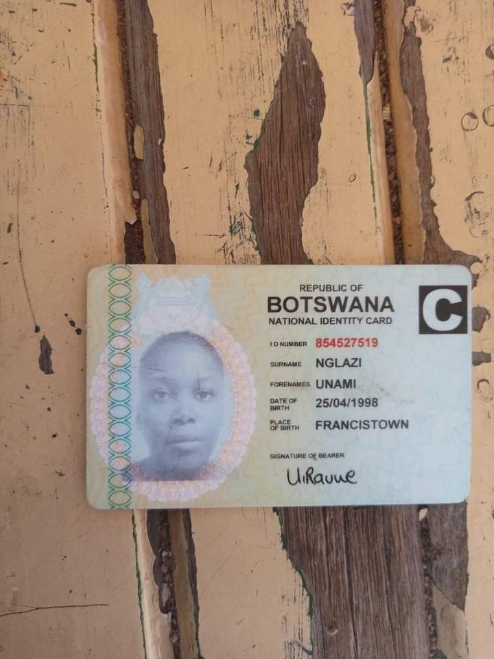 BOTSWANA DOB 1998