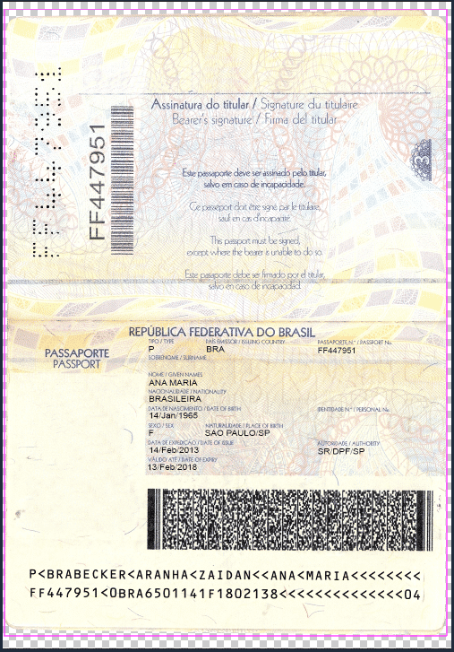 Brazilian passport