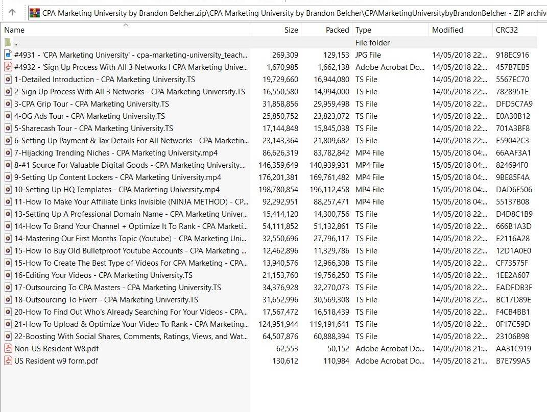 CPA Marketing University