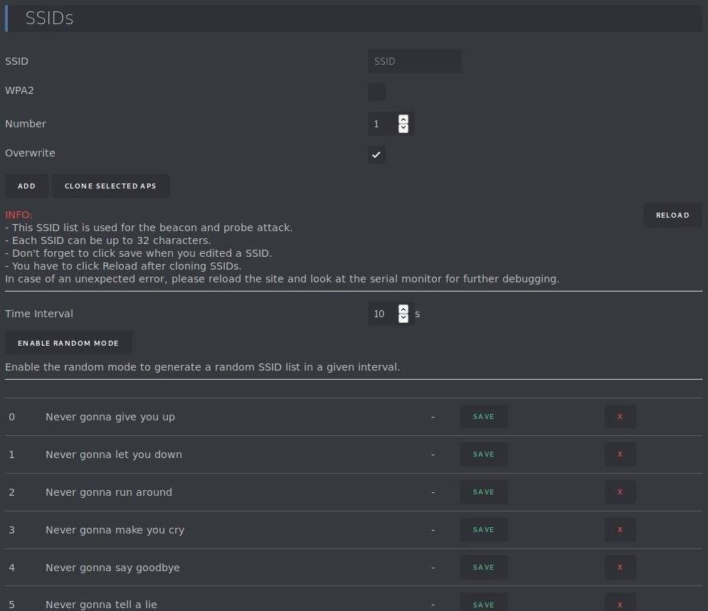 Fi networks with esp8266 based wifi deautherw1456