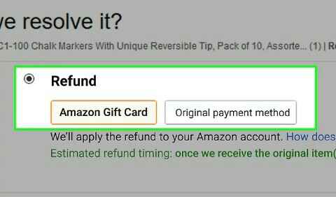 Amazon refund trick