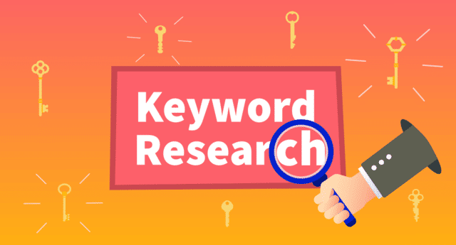 Keyword research guide illustration