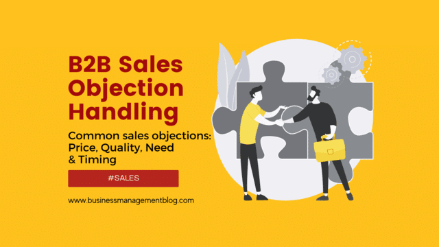 Overcome objections in b2b sales