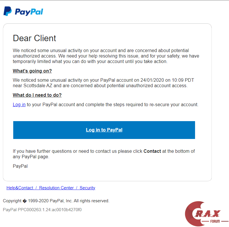 PayPal COX Ib