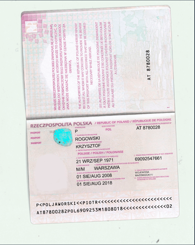 Polish passport