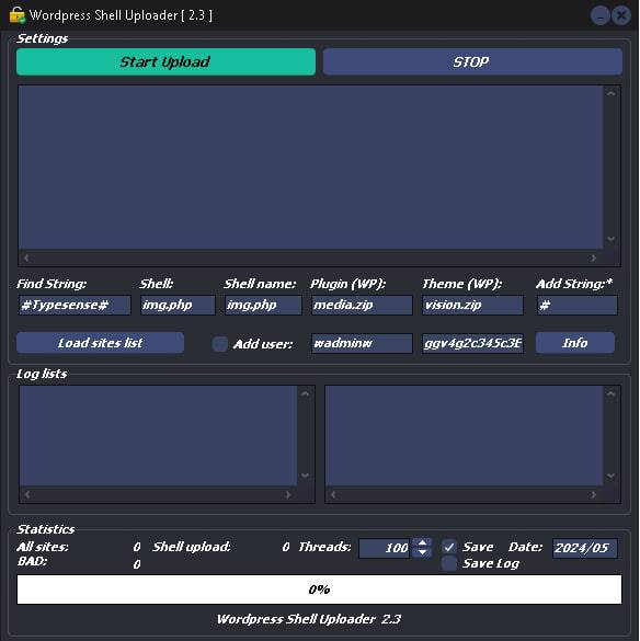 Shell uploader