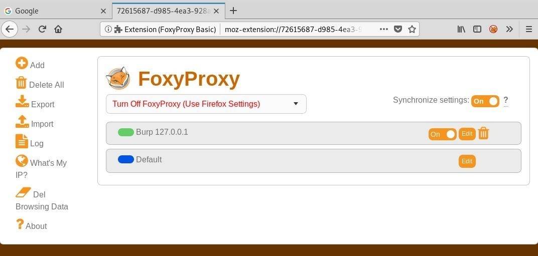 Xyproxy easily switch between proxy settingsw1456