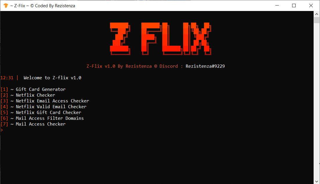 Z FLIX NETFLIX CHECKER