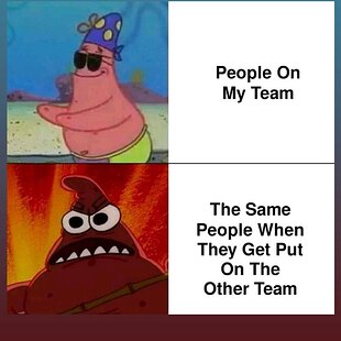 Enemy team meme