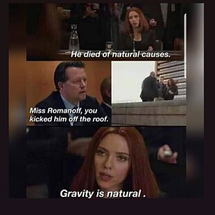 Natasha Romanoff meme | Black Widow Meme