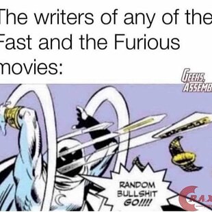 Fast & Furious meme