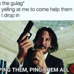 John wick + Modern warfare meme