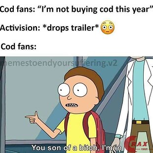 Cod meme new game