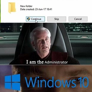 Windows 10 admin