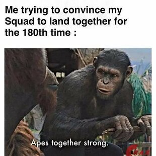 Apes together strong