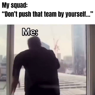 Don't Push that whole Squad - Call Of Duty