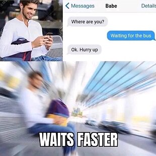 Waiting Faster