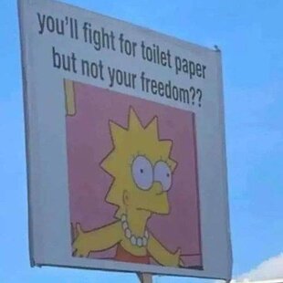 Fight for toilet paper