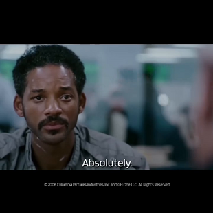 The Pursuit Of Happyness- Job interview