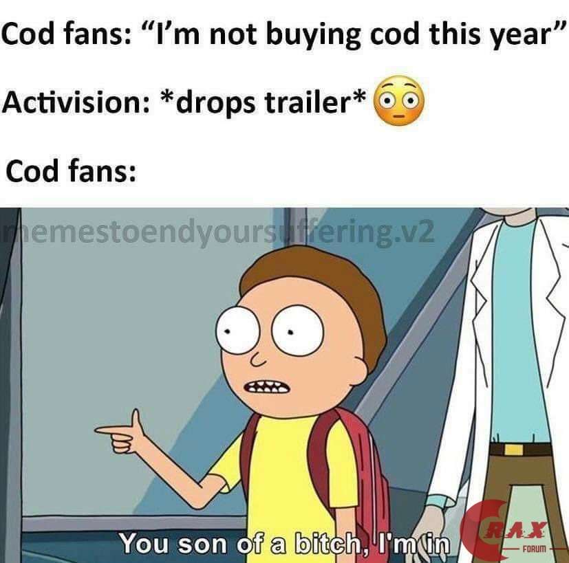 Cod meme new game