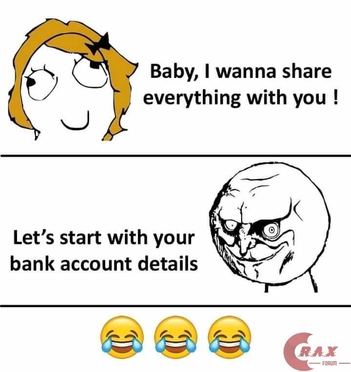 Couple Bank Acc Meme