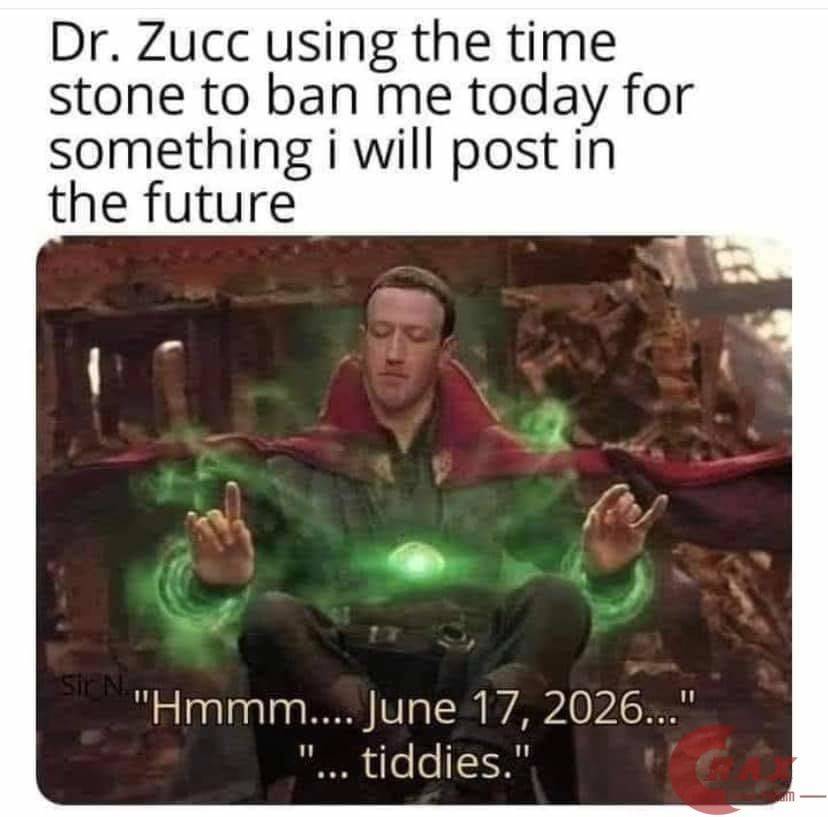 Dr. Strange + Mark Zuckerberg meme