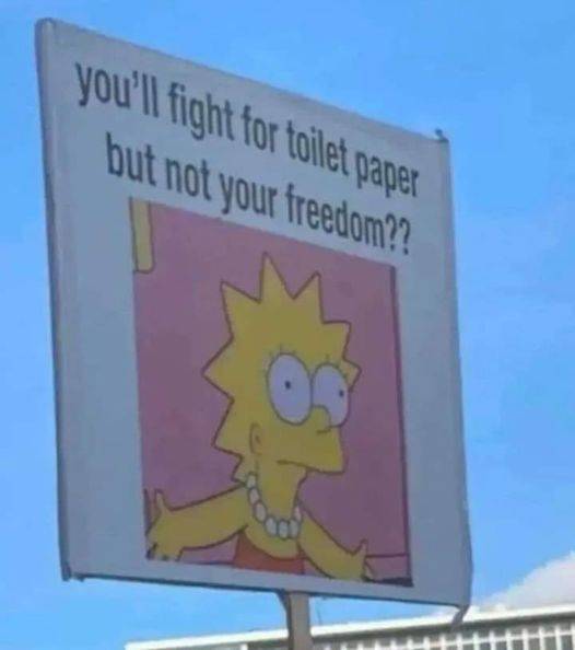 Fight for toilet paper