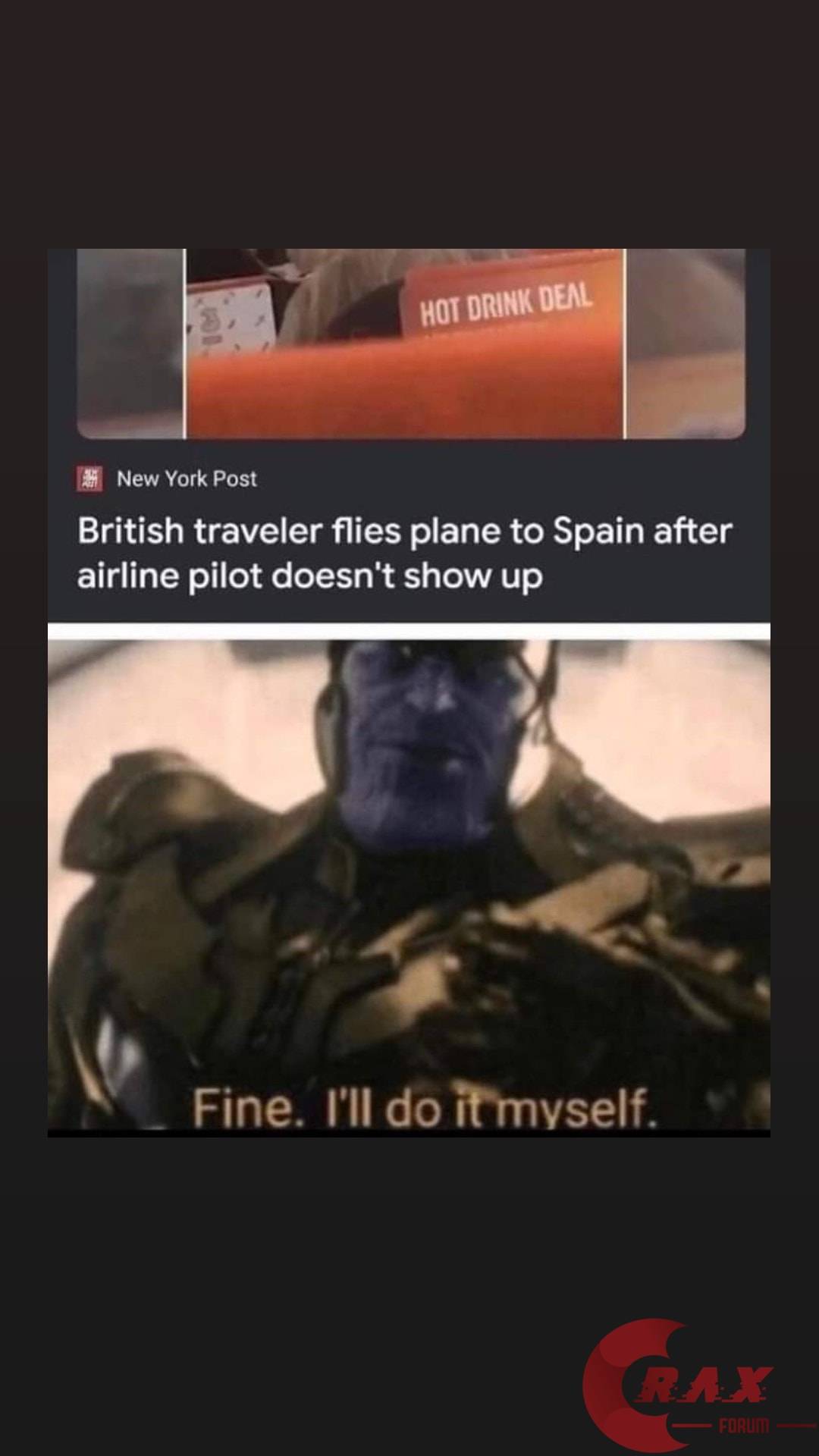 Flying Plane meme