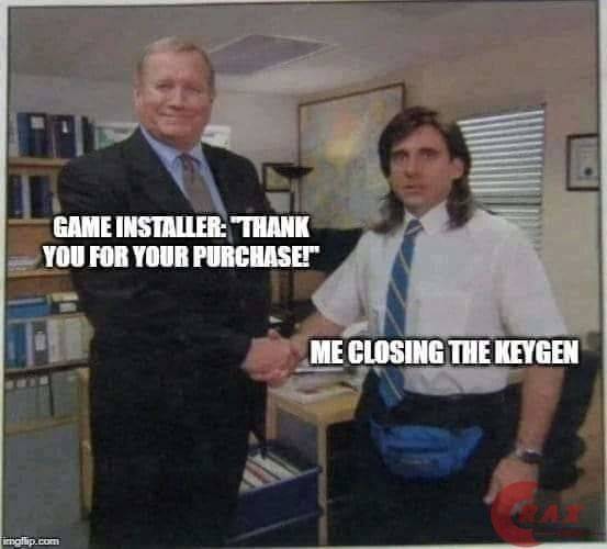 Keygen meme