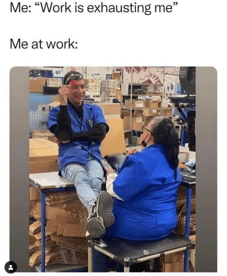 Me at work