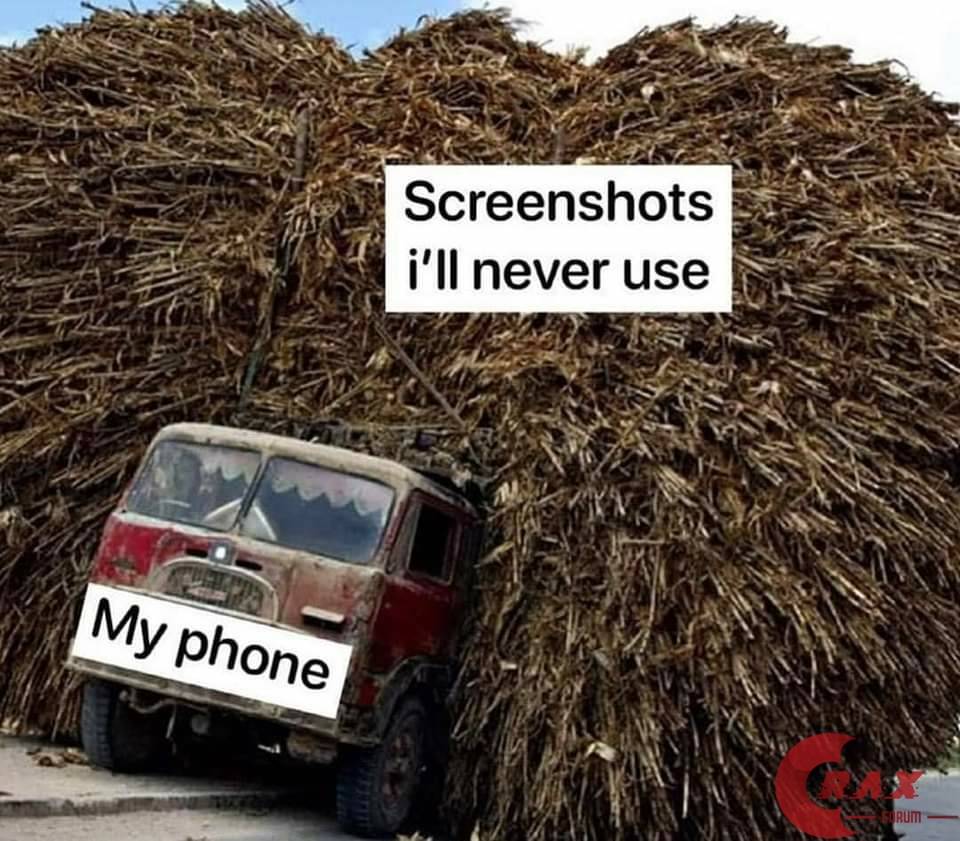 My phone and screenshots