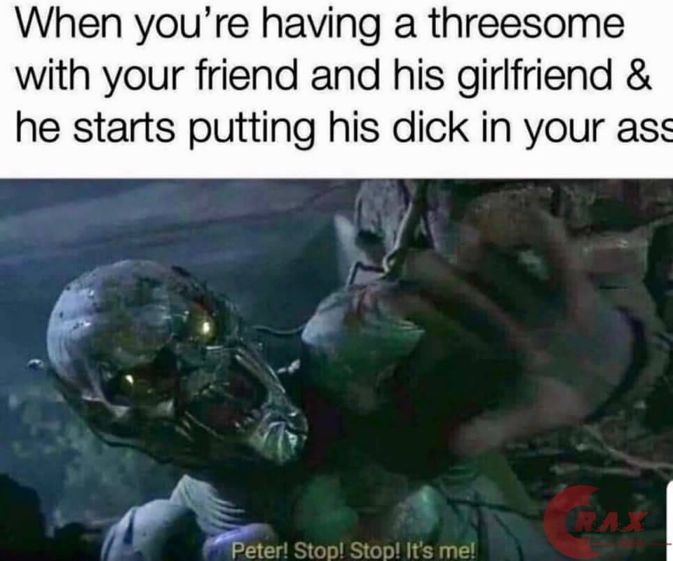 Threesome Meme spiderman