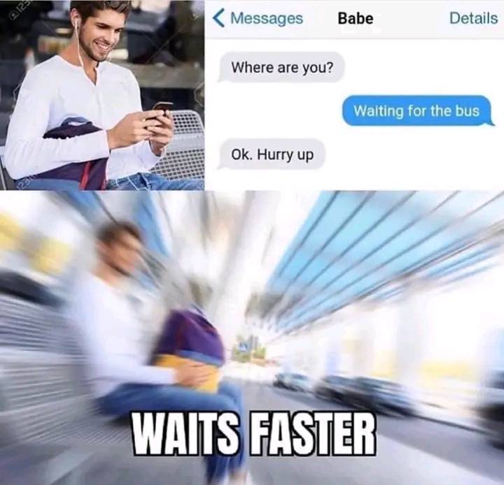 Waiting Faster