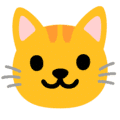 Cat Face on Google Android 12L